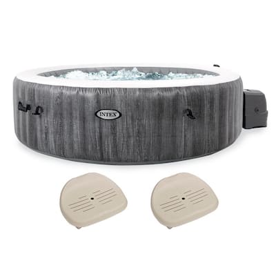 2-6- Person Square Spa Outdoor Indoor Inflatable Portable Hot Tub Spa  AirJet Bubbles - Bed Bath & Beyond - 35427740