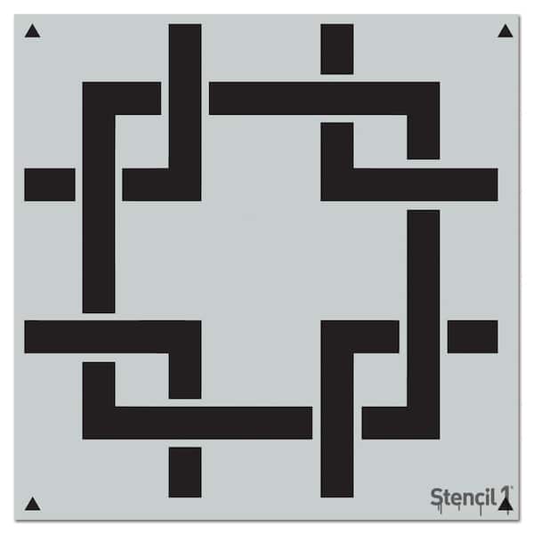 Designer Stencils Devi Mandala Stencil & Free Bonus Stencil FS027-B - The  Home Depot