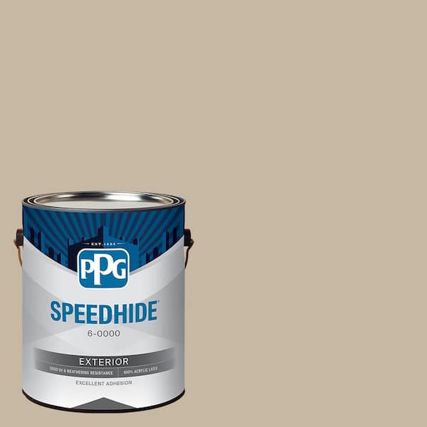 SPEEDHIDE 1 gal. PPG14-14 Summer Suede Semi-Gloss Exterior Paint