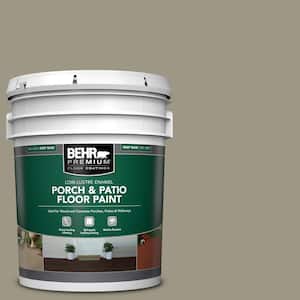 BEHR PREMIUM PLUS 1 qt. #PPU8-20 Dusty Olive Hi-Gloss Enamel  Interior/Exterior Paint 840004 - The Home Depot