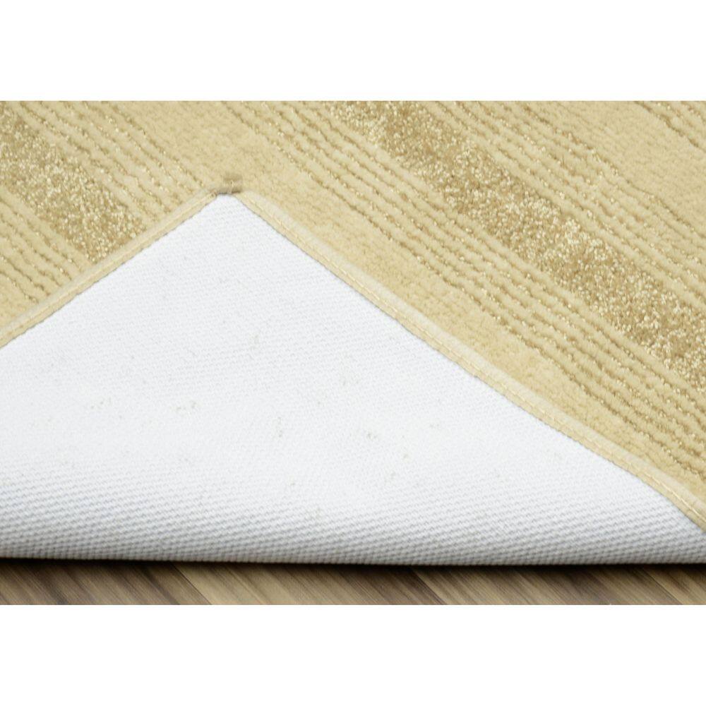 Soft Plush Nude Nylon Rectangle Bathroom Rug