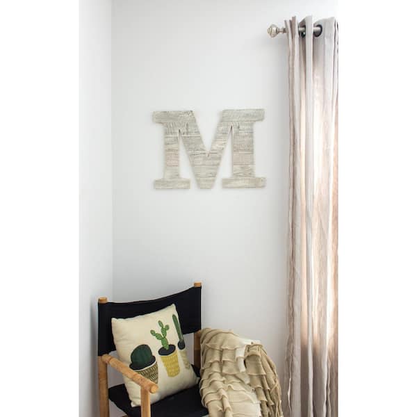 Wooden Letters 4 Inch, White Wood Letters for Wall Decor, Paintable  Unfinished Alphabet Letters Marquee Wall Letters Free Standing for Home  Bedroom