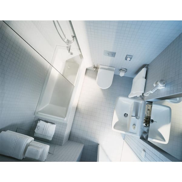 Duravit 006389 63890000 Abattant WC Starck 3 Blanc - Siège De Toilette Avec Amortisseur De Fermeture
