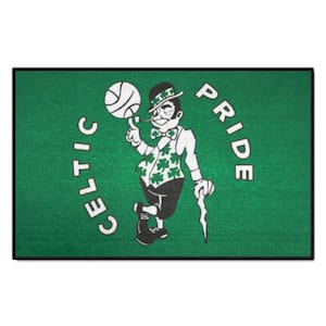 Boston Celtics Green 2022 NBA Finals Champions 1.5 ft. x 2.5 ft. Slogan Starter Mat Accent Rug