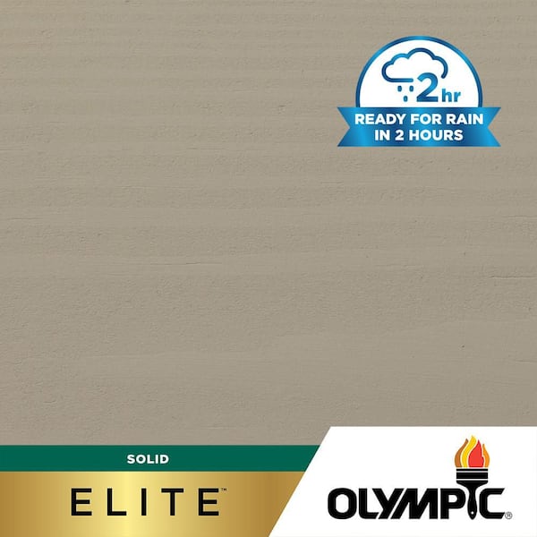 Elite 5 gal. SC-1037 Gray Marble Solid Advanced Exterior Stain and Sealer in One