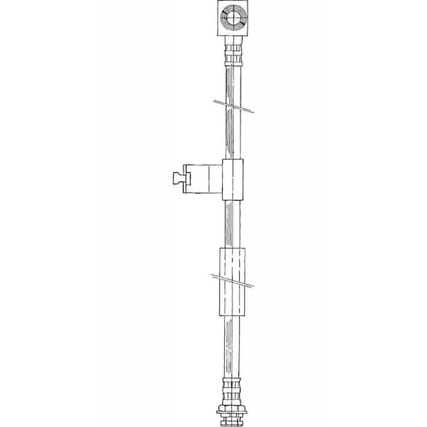 Centric Parts Brake Hydraulic Hose