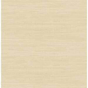 Wheat Classic Faux Grasscloth Peel and Stick Wallpaper