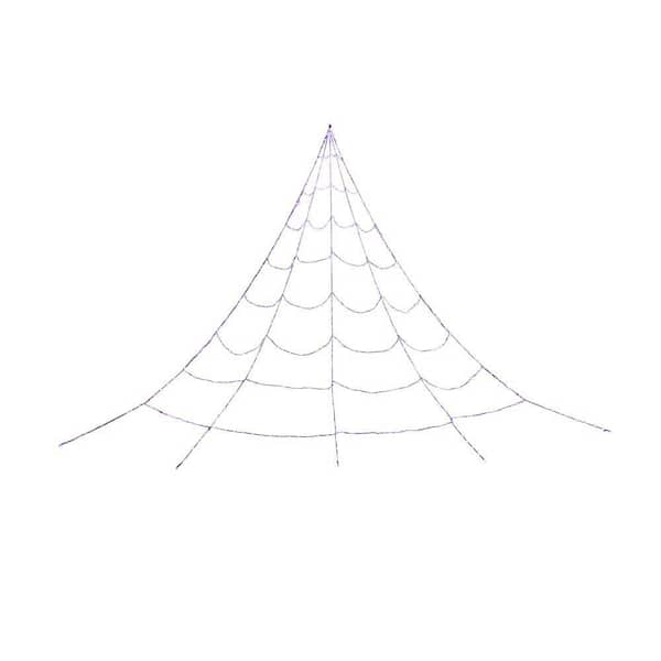 12 ft. Giant-Sized LED Spider Web