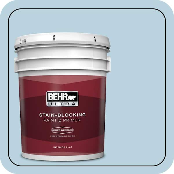 BEHR ULTRA 5 gal. #PPU14-16 Millstream Extra Durable Flat Interior Paint & Primer