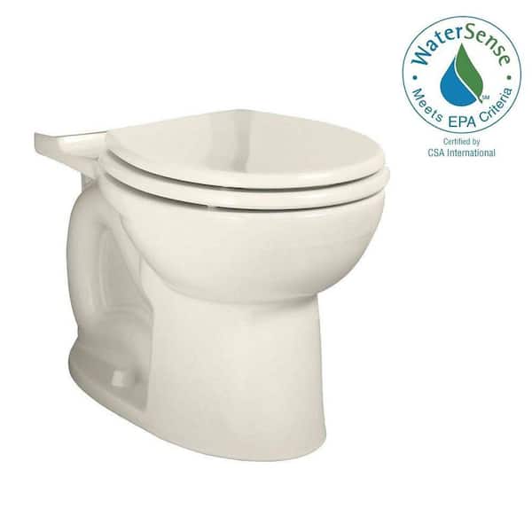 Cadet 3 FloWise Tall Height Round Toilet Bowl Only in Linen