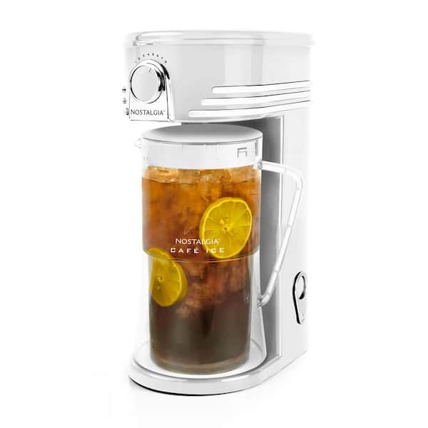 Nostalgia 3-Quart Iced Tea & Coffee Brewing System With Double-Insulated  Pitcher, Strength Selector & Infuser Chamber, Also Perfect For Lattes