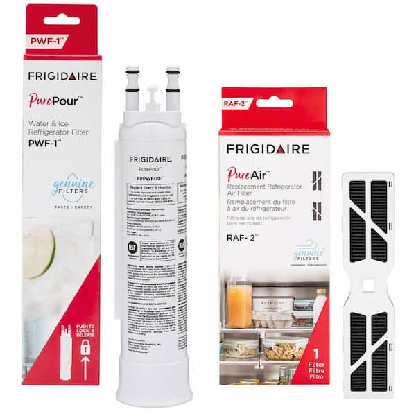 Frigidaire Refrigerator Air and Water Filter Combo Kit for Frigidaire ...