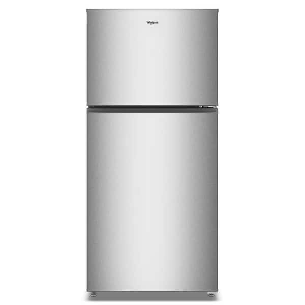 29 in. 19 cu. ft. Freestanding Top Freezer Refrigerator in Fingerprint-Resistant Stainless with Total Coverage Cooling
