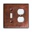 Monarch Abode Pure Copper Hand Hammered Double Toggle Wall Plate 17008 ...