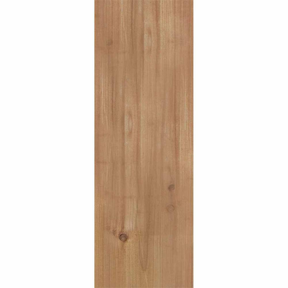 16" Smooth Western Red Cedar Corbel with Backplate