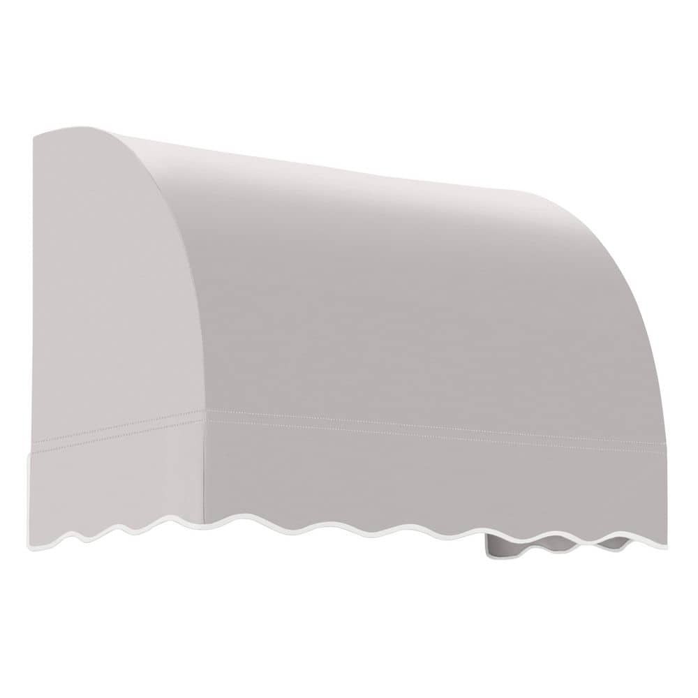 4.38 ft. Savannah Fixed Awning (52.5 in. W x 31 in. H x 24 in. D) with Acrylic Fabric in Gray price history on PriceWatchPro