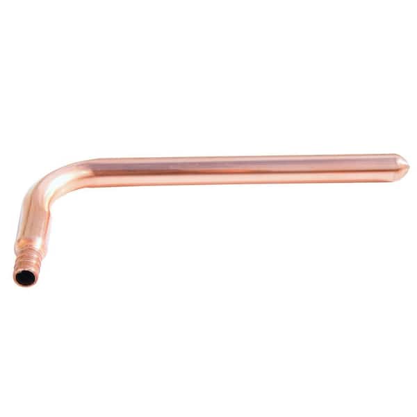 SharkBite 8 in. x 1/2 in. Copper PEX Barb Stub-Out 90-Degree Elbow