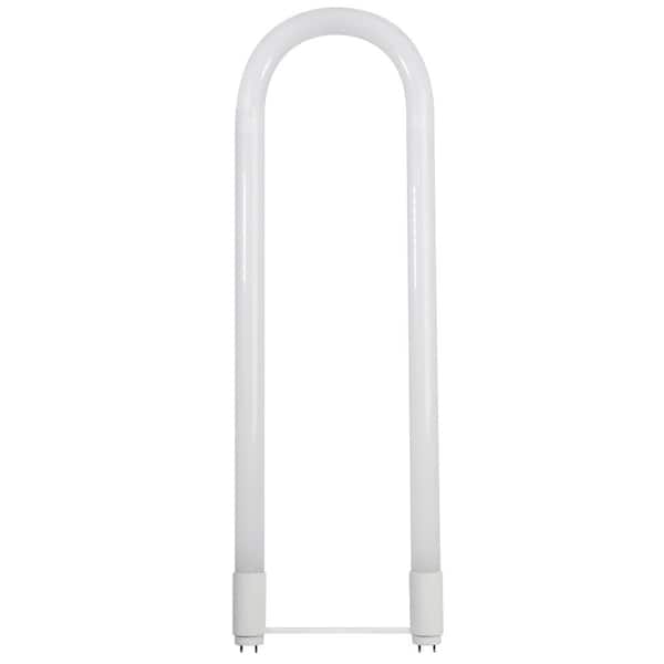 Feit Electric 15-Watt 6 in. T8 G13 Type AB Plug and Play and Ballast Bypass Linear U-Bend LED Tube Light Bulb, Selectable White