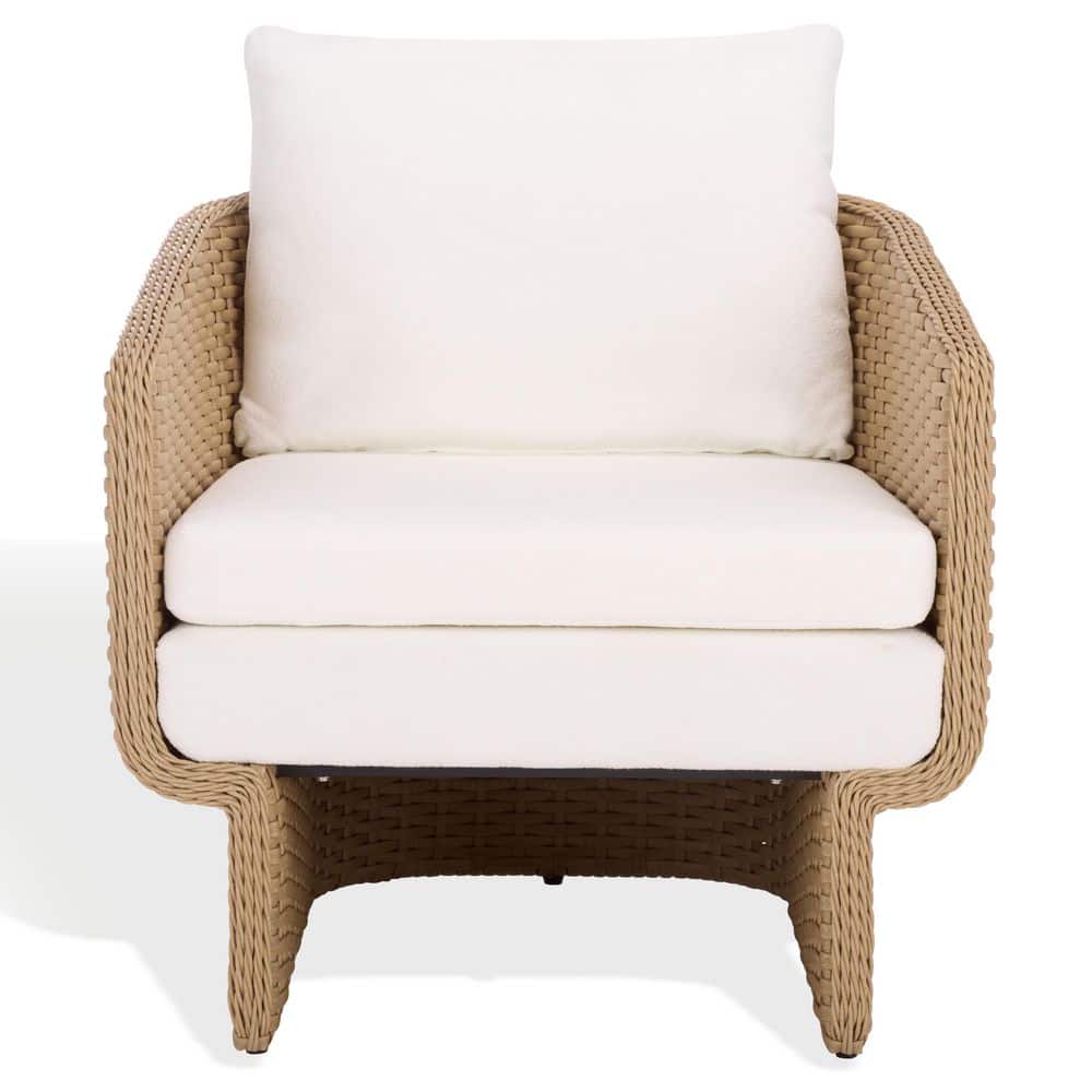 Giuseppe Rattan Weaving Outdoor Chair with White Cushion price history on PriceWatchPro