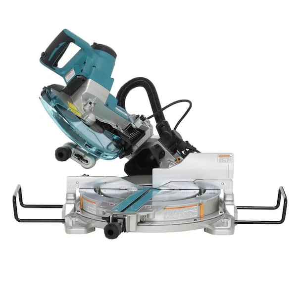 Makita 15 Amp 10 in. Saw - Laser Compound LS1019L with Depot Home Dual Bevel Sliding The Miter