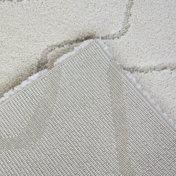 Wool Carpet Non-woven Bottom 100% polypropylene 1300g Fleece 1.2 inch Wool  Height Modern Area Rug Large Floor Mat and Rug for Living Room Dark Gery  5'*8' 