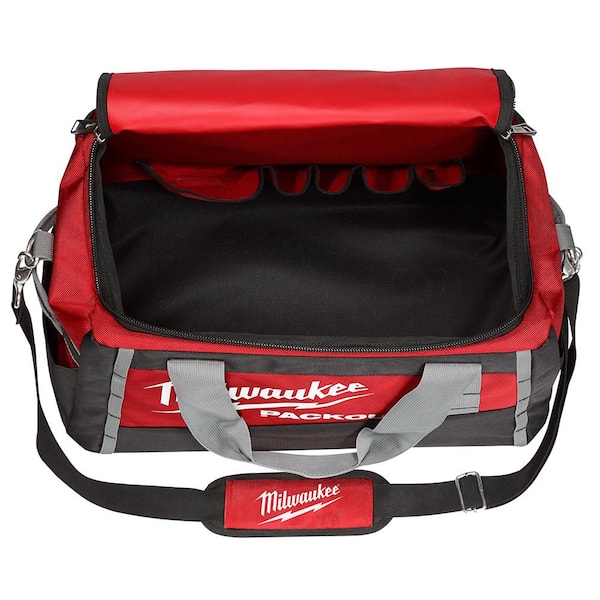 Milwaukee - 20 in. PACKOUT Tool Duffle Bag with Multi-Size Zipper in Red (3-Pack)
