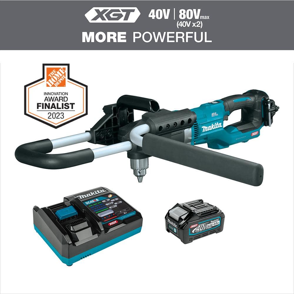 Makita 40V max XGT Brushless Cordless 36 cc Earth Auger Kit (4.0Ah)