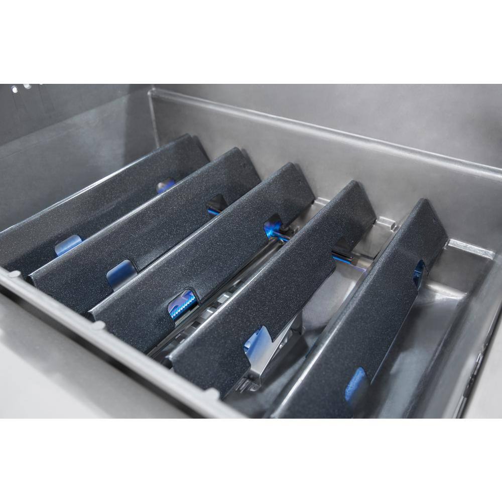 Black Porcelain Enamel-Coated Gas Grill Flavorizer Bars Set