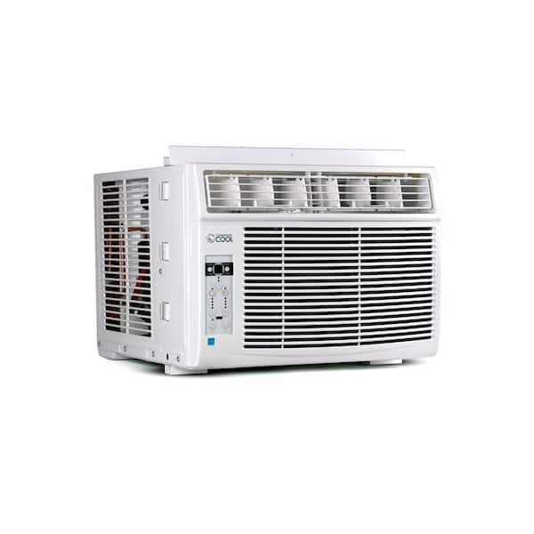 BLACK+DECKER 12,000 BTU 115V Window Air Conditioner Cools 550 Sq. Ft. with  Remote Control in White BD12WT6 - The Home Depot