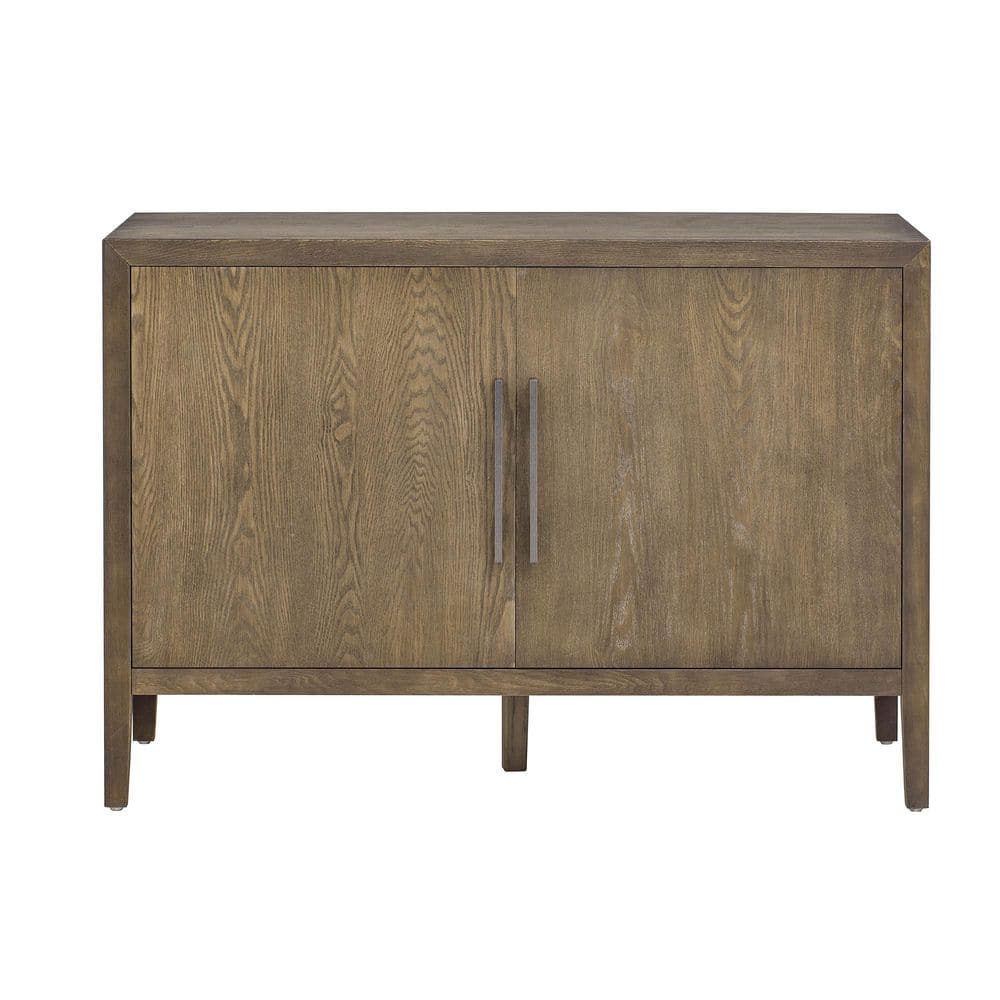 47.20 in. W x 17.70 in. D x 33.50 in. H Espresso Brown Sideboard Wooden Lin