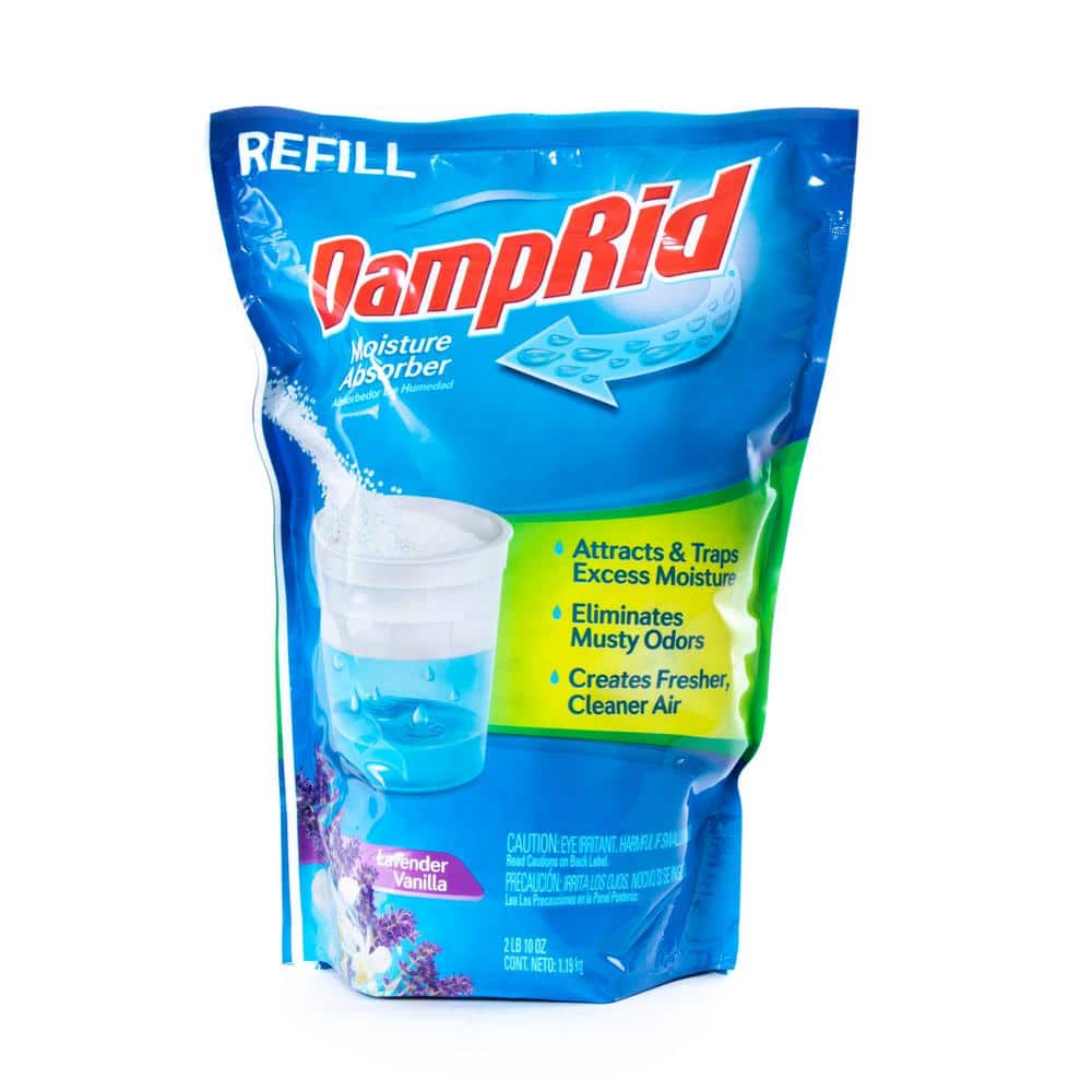 UPC 075919000229 product image for DampRid 42 oz. Lavender Vanilla Moisture Absorber Refill, White | upcitemdb.com