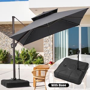 9 foot patio umbrella with solar lights Ft Lighted category__DYNAMIC_NZ_CAMPAIGN_WOMENSLASTCHANCETOBUY Color:Purple Coated Canvas Serwall 9-ft Patio Market Our 9x12 outdoor led