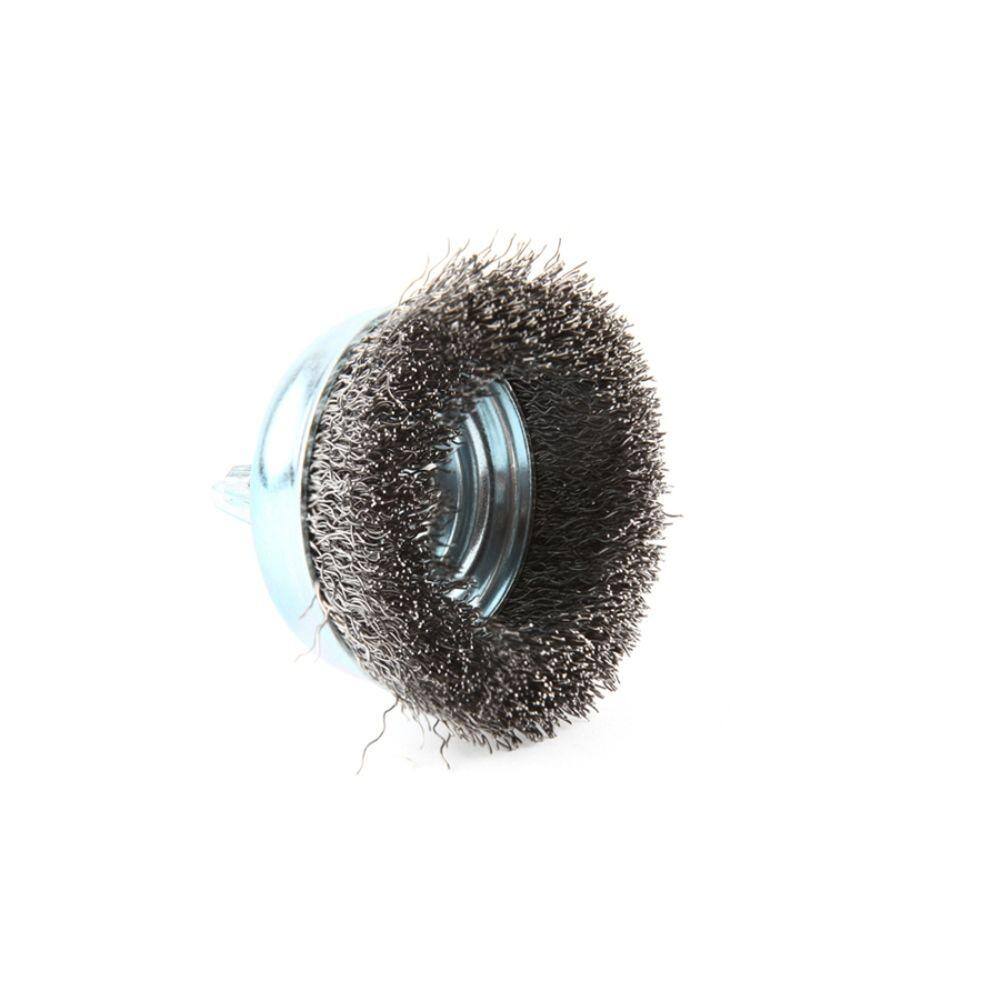 Lincoln Electric 11/2 in. Crimped Cup Brush KH285 The Home Depot