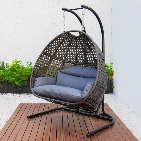 double hanging patio chair