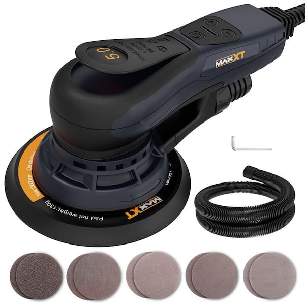 Electric 5 mm Random Orbital Sander Brushless 350-Watt 3 Amp Variable Speed Electric Corded Orbital Sanders Machine