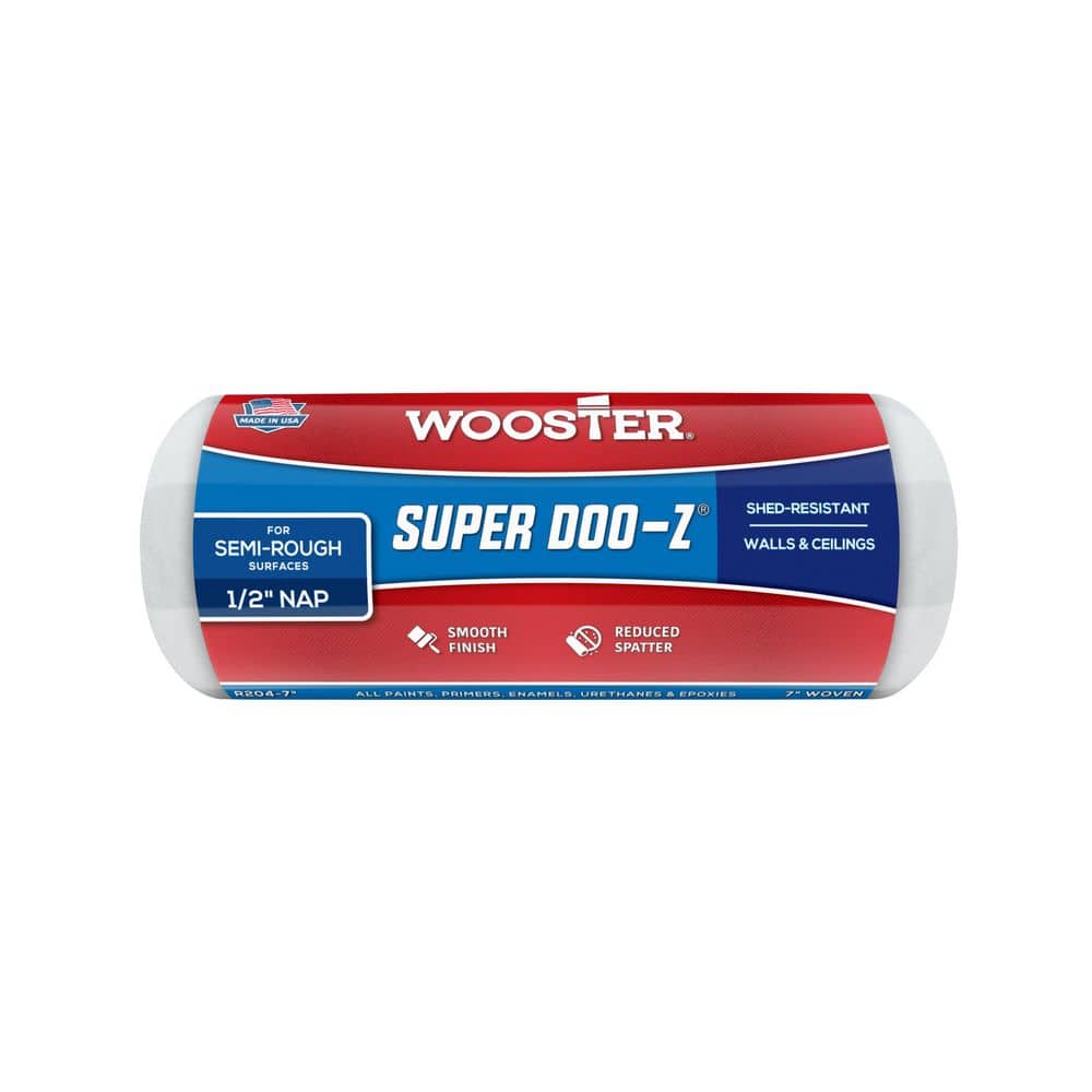 Wooster Super Doo-Z 7 in. x 1/2 in. High-Density Roller Cover