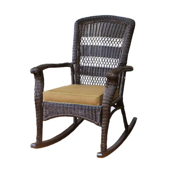 wicker outdoor rocker chairs