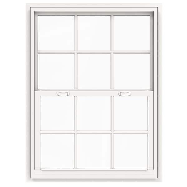 JELD-WEN 36 in. x 42 in. V-4500 Series White Single-Hung Vinyl