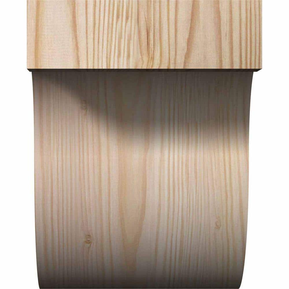 8" x 8" Rough Sawn Douglas Fir Corbel