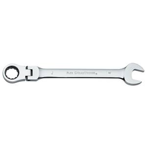 9 mm Metric 72-Tooth Flex Head Combination Ratcheting Wrench