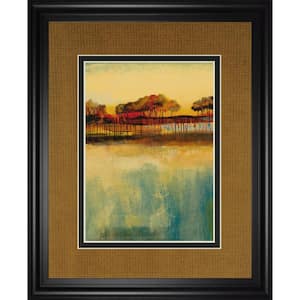 "October Sky Il" By George Framed Print Abstract Wall Art 34 in. x 40 in.