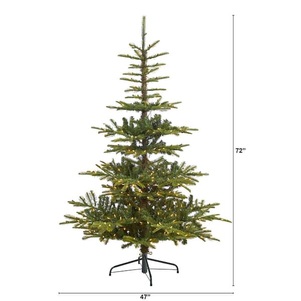 Frosted Sugar Pine® Tree - Adjustable Christmas Trees