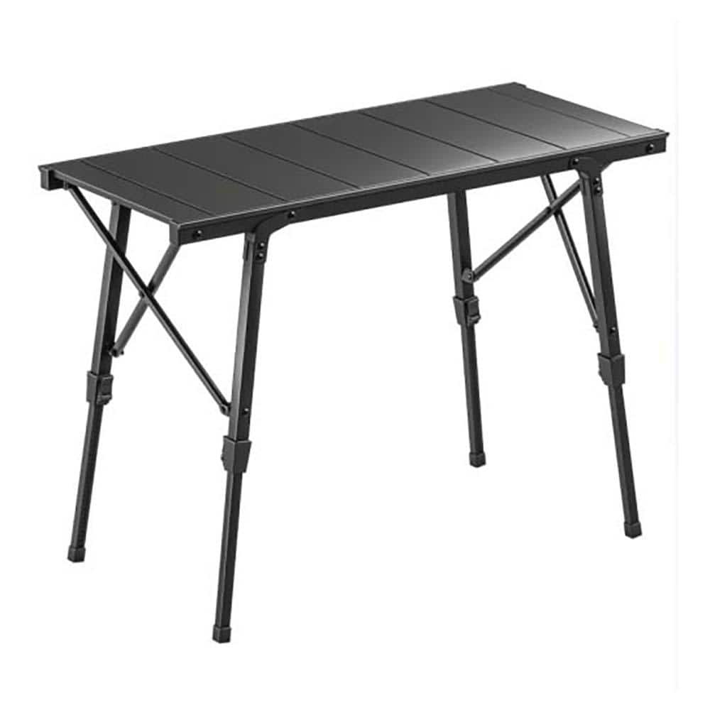 Metal Foldable Outdoor Coffee Table with Two Adjustable Heights price history on PriceWatchPro