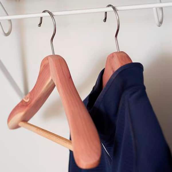 The Hanger Project Luxury Wooden Suit Hanger, Large