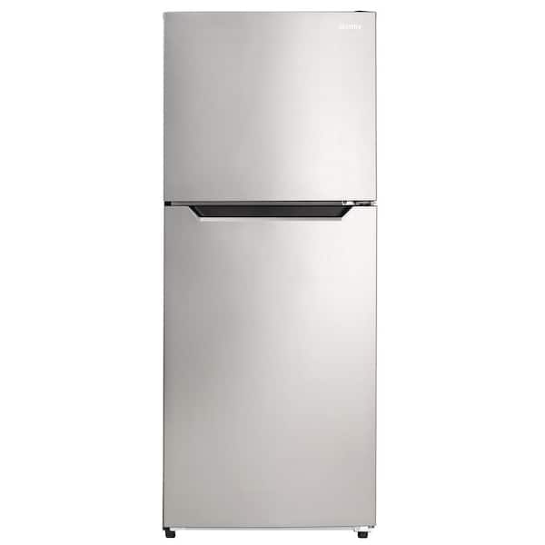 Danby 10.1 cu. ft. Top Freezer Refrigerator in Stainless Steel, Counter Depth