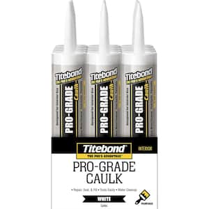 10.1 oz. White Pro-Grade Caulk (12-Pack)