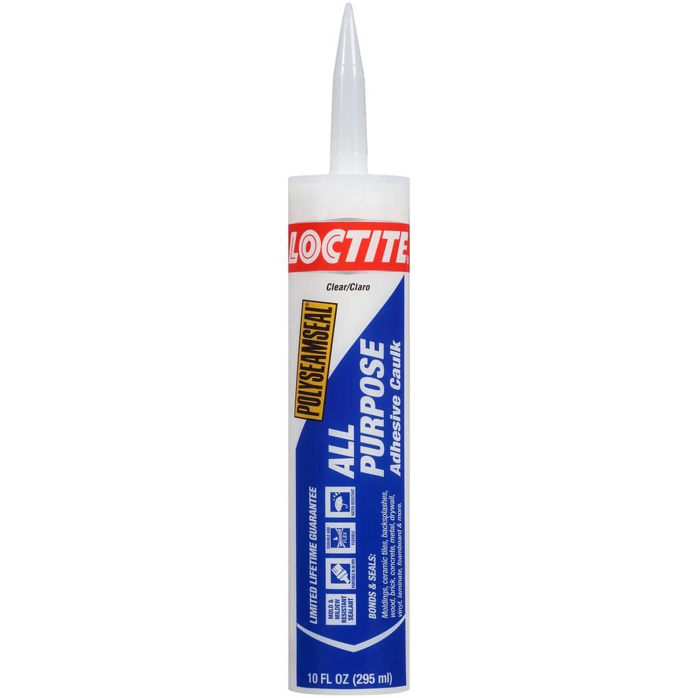 Reviews for Loctite Polyseamseal All Purpose 10 oz. Clear Latex Caulk ...