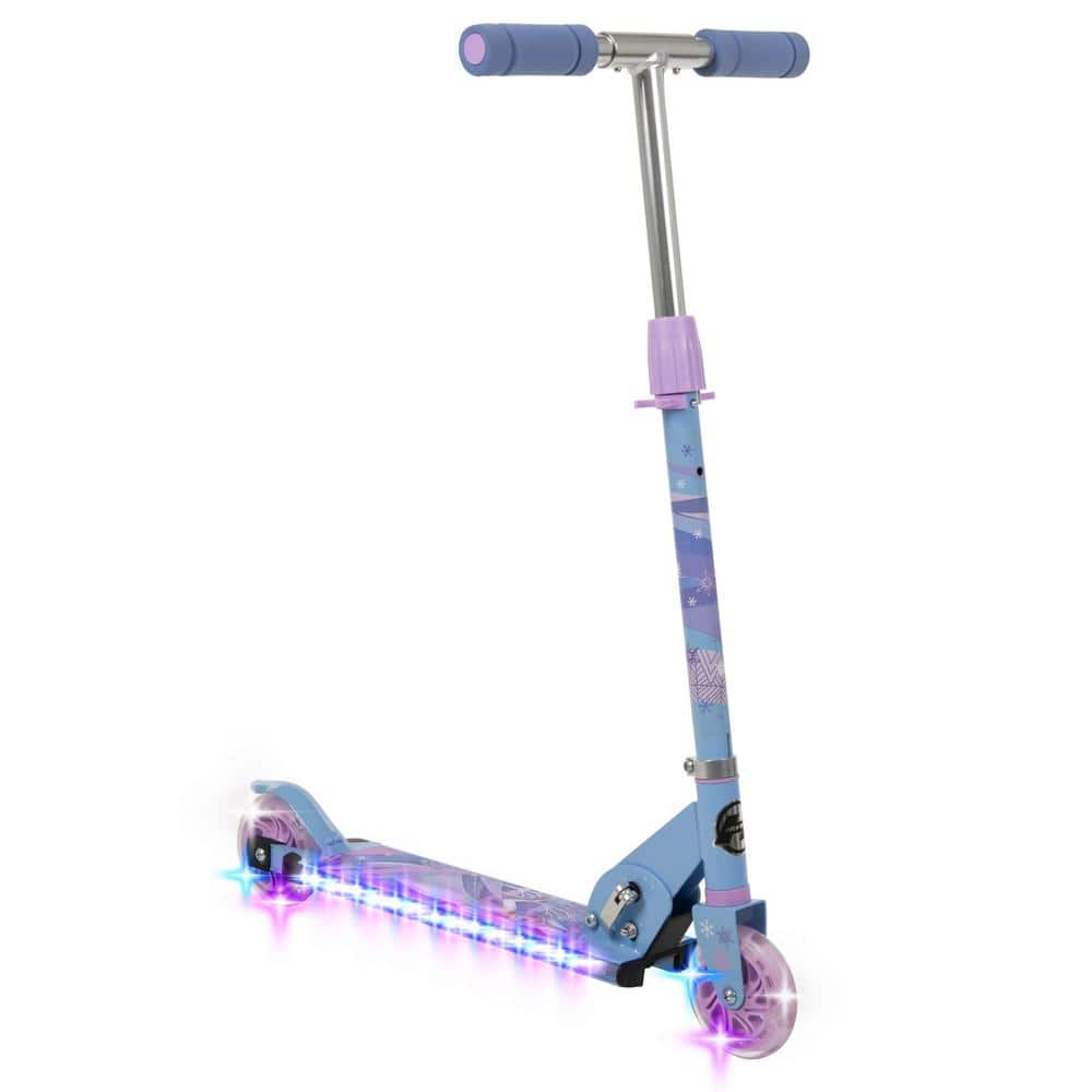 Reines des neiges Disney trottinette Electro-Light inline de Huffy