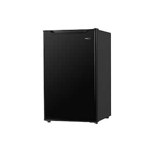 18.56 in. 3.3 cu. ft. Mini Refrigerator in Black