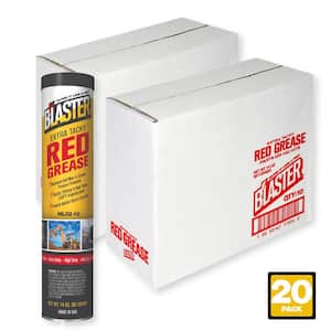 14 oz. Extra Tacky Red Grease Cartridge for Grease Gun (Pack of 20)